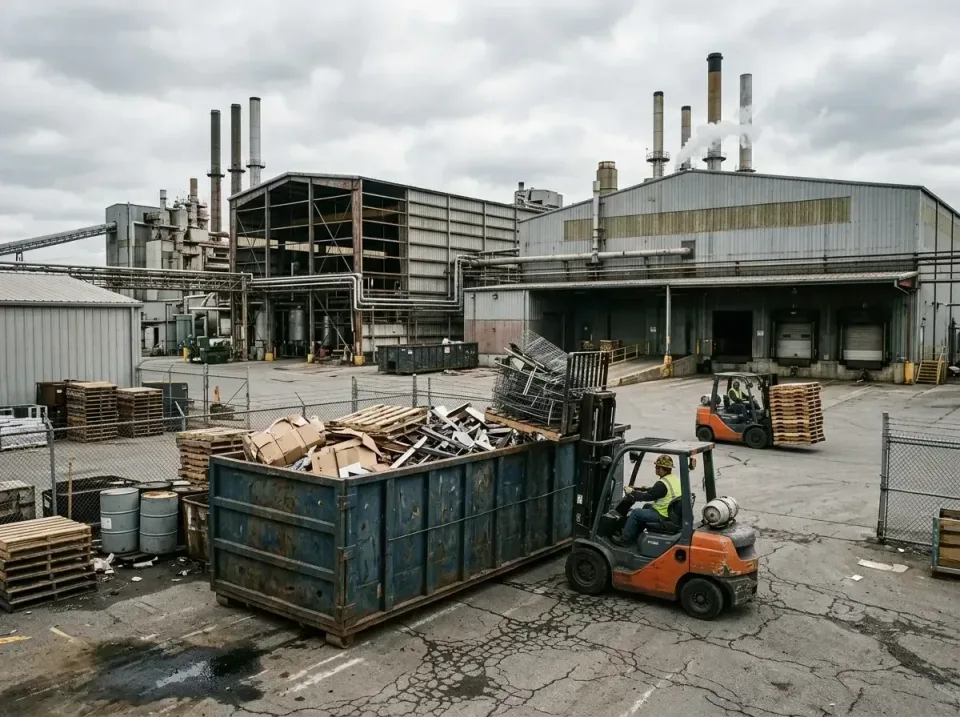 industrial-factory-scrap-conta-003 — frequently asked questions, Cheap Roll-off Dumpster Rentals in Davenport, IA